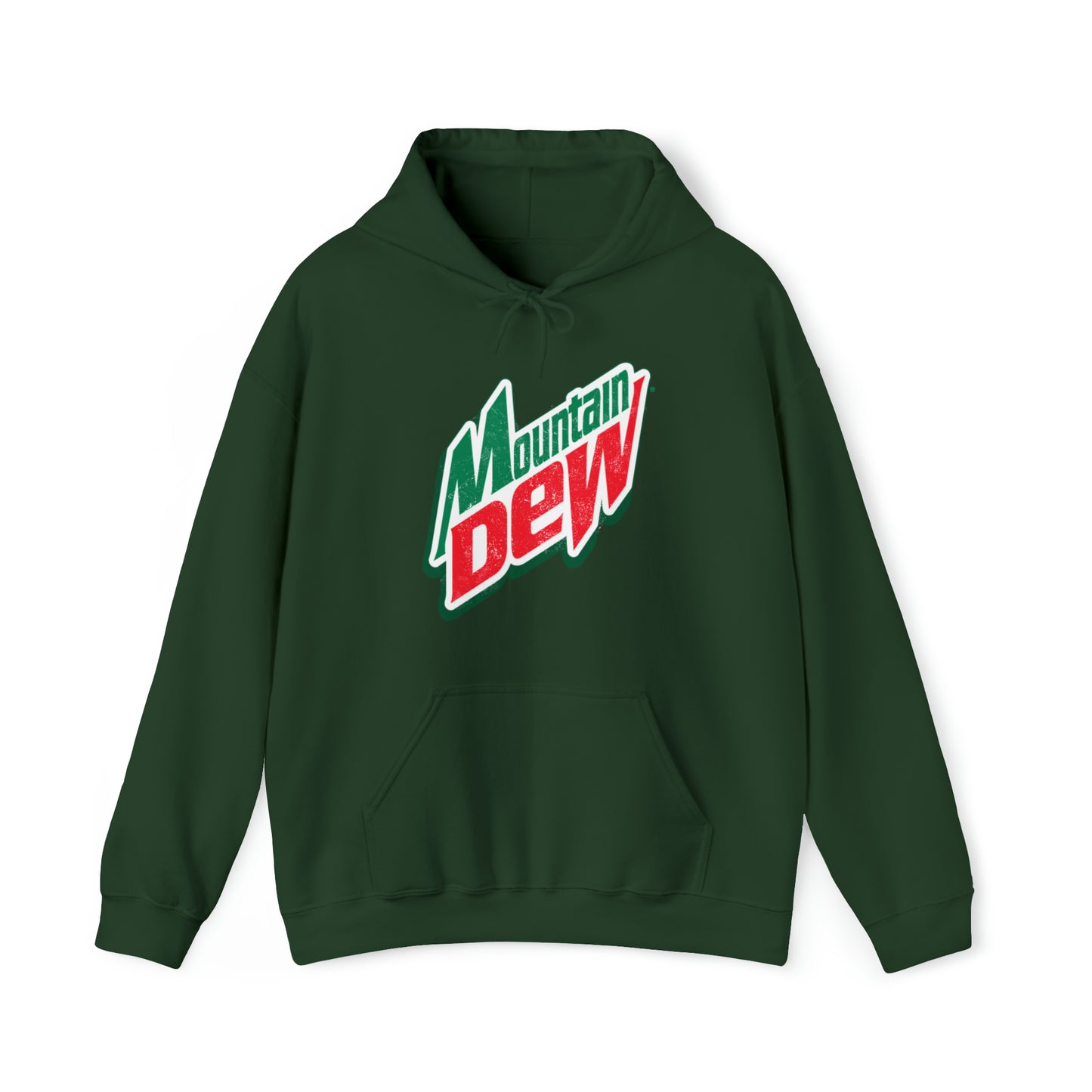 Vintage Mountain Dew Soda Hooded Sweatshirt