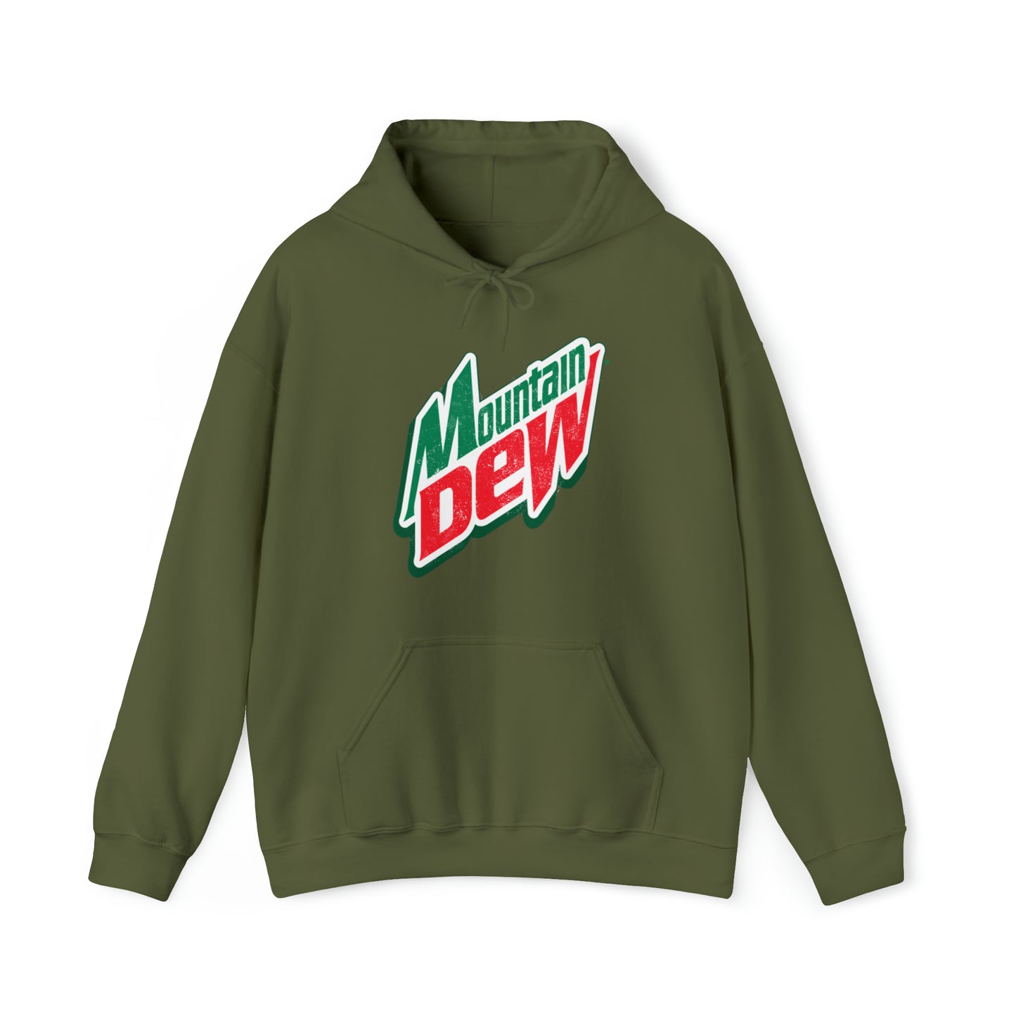 Vintage Mountain Dew Soda Hooded Sweatshirt