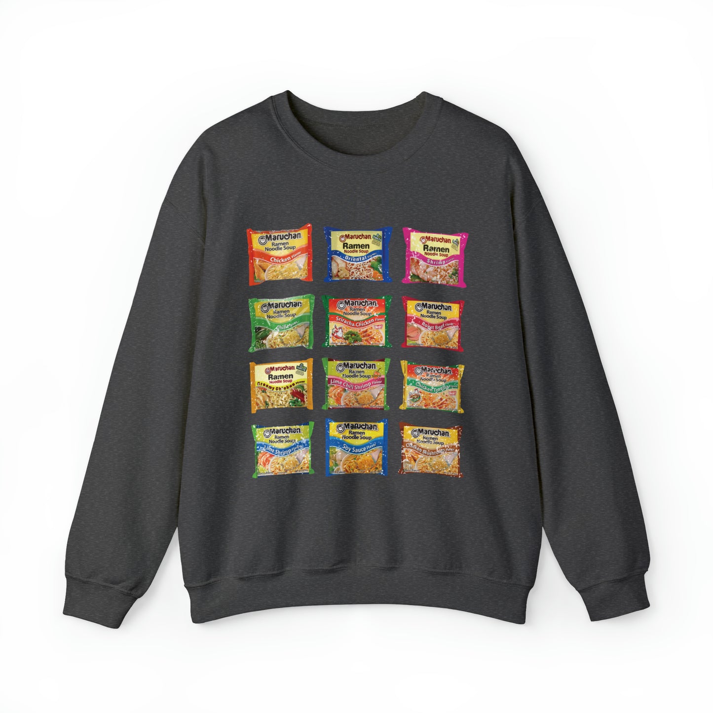 Classic Vintage Ramen Sweatshirt, Cozy Noodle Sweater