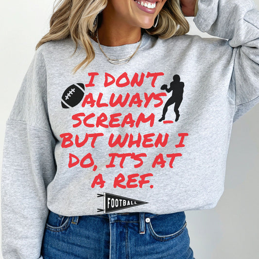 Funny Football Mom Sweatshirt for Friday Night Lights, Cozy Mothers Day Gifts, Sports Humor for Women