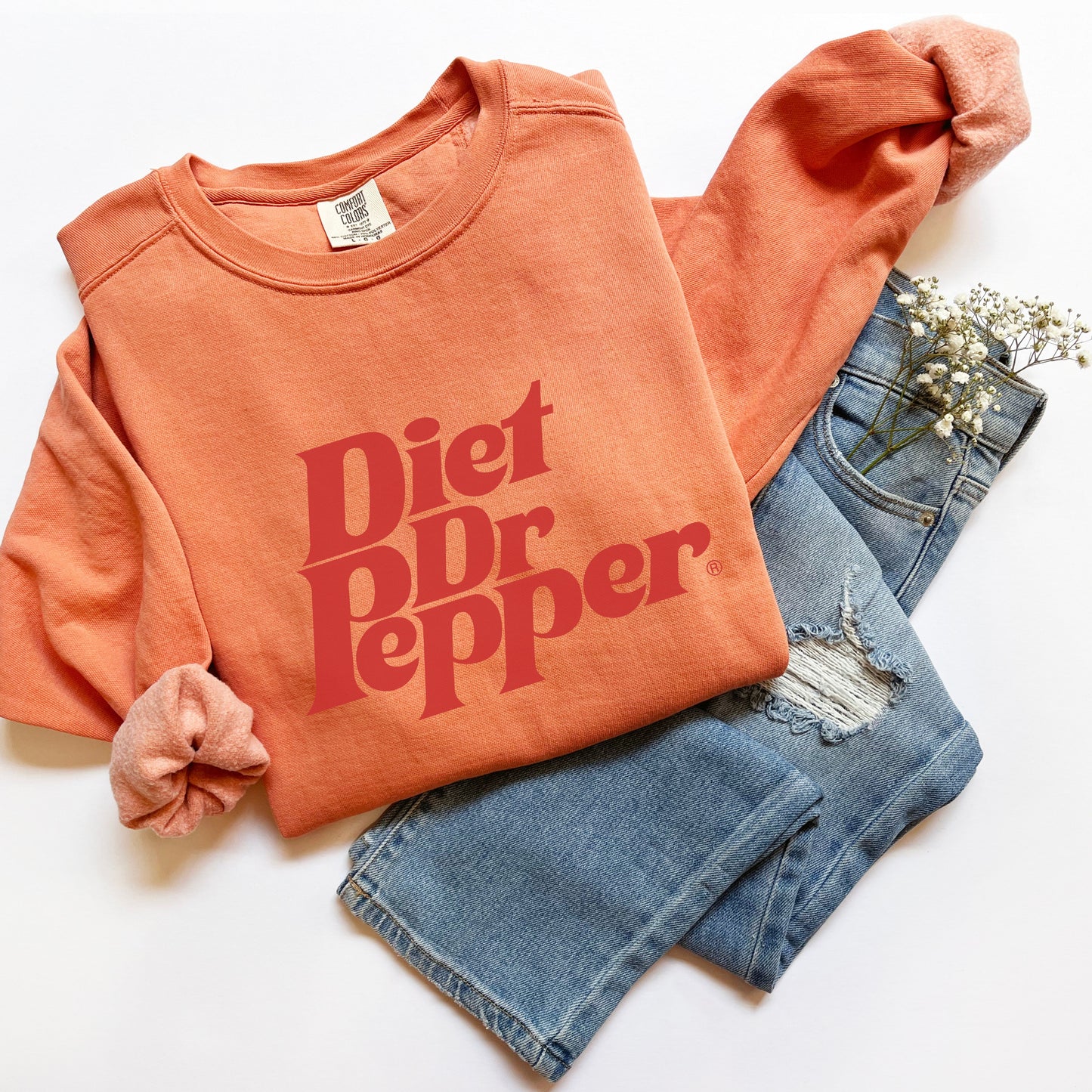 Vintage Diet Dr Pepper Sweatshirt