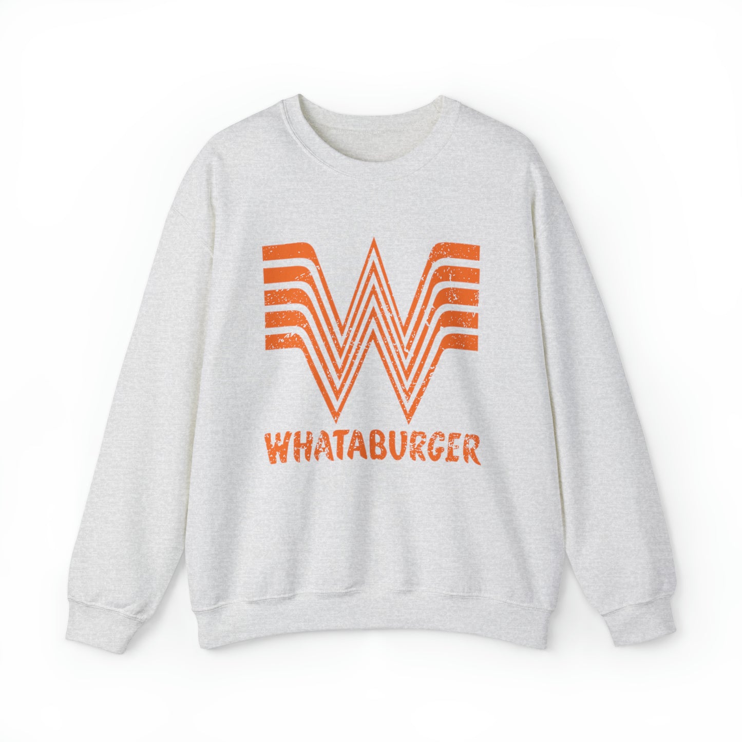 Oversized Whataburger Crewneck Foodie Sweatshirt