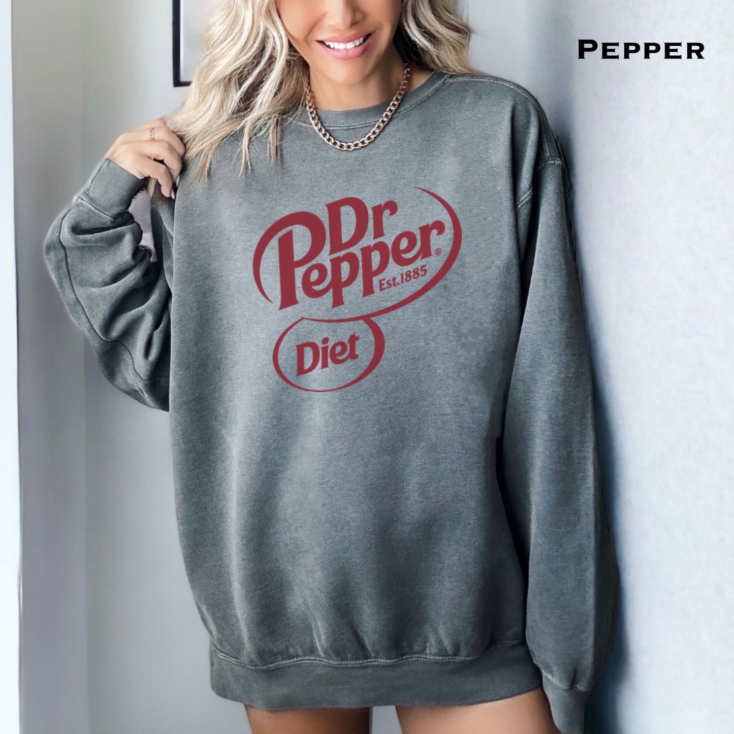 Vintage Diet Dr Pepper Sweatshirt