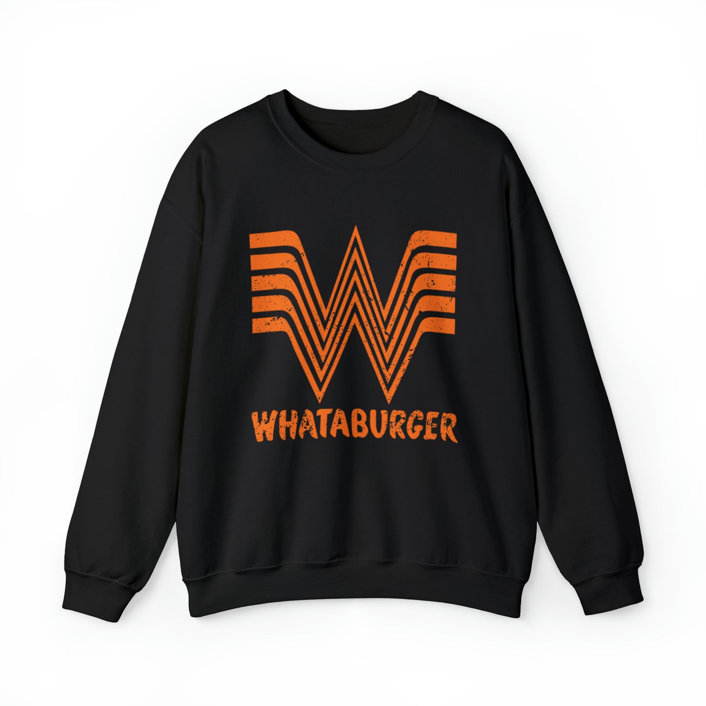 Oversized Whataburger Crewneck Foodie Sweatshirt