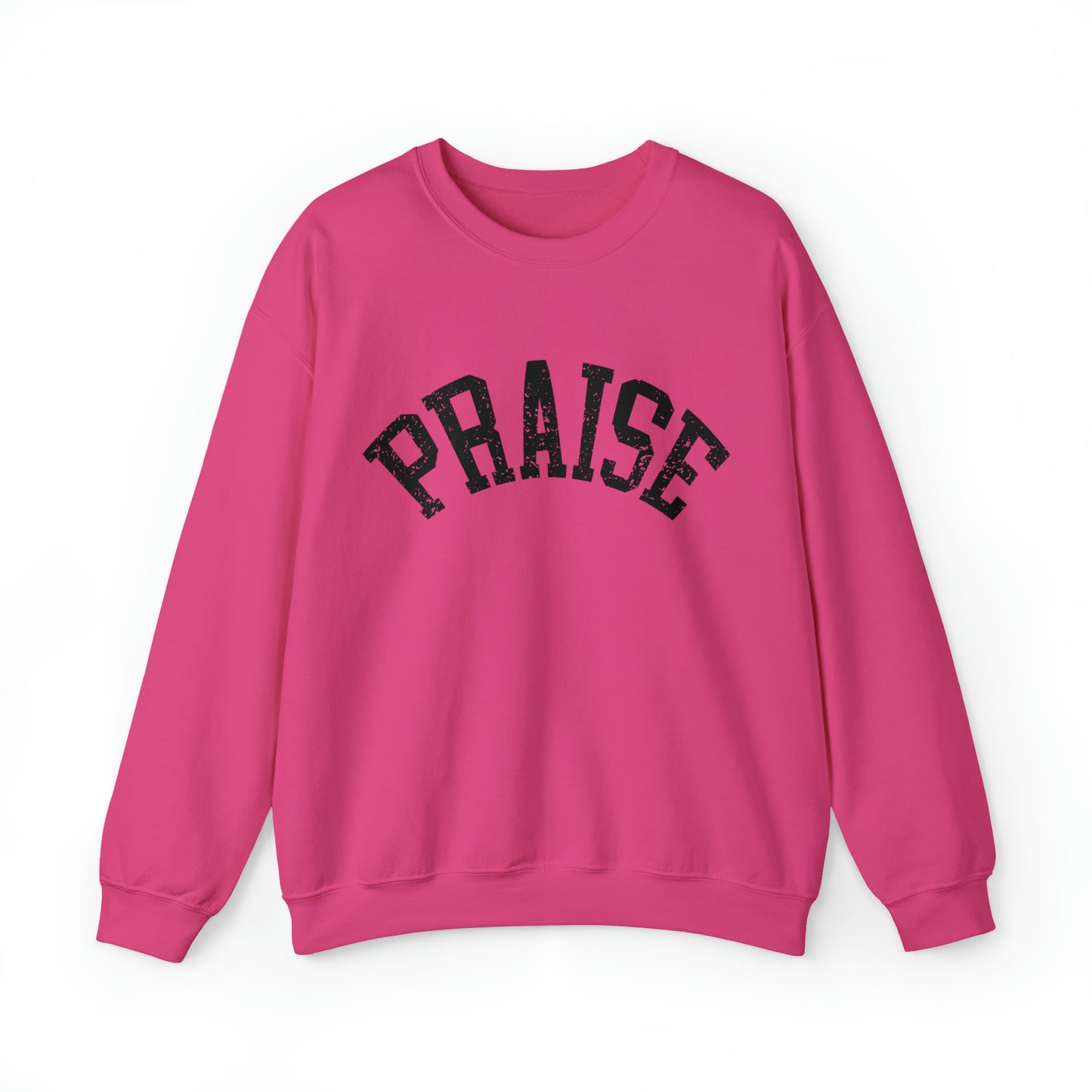 Praise Made to Worship Sweatshirt, Christian Crewneck, Faith over Fear