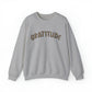 Leopard Gratitude Thanksgiving Sweatshirt