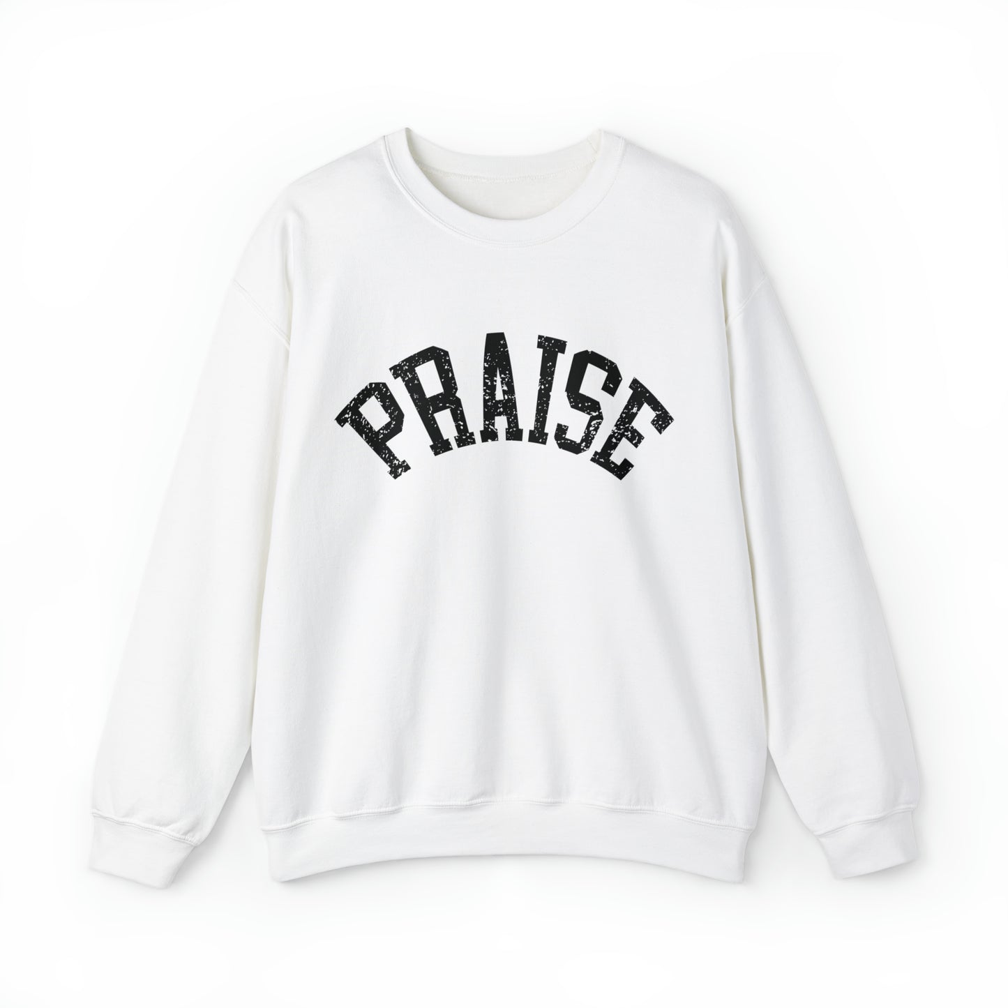 Praise Made to Worship Sweatshirt, Christian Crewneck, Faith over Fear