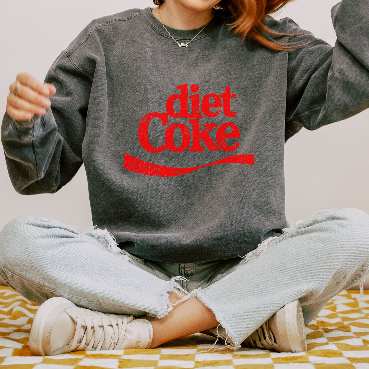 Retro Vintage Diet Coca Cola Collection Sweatshirt