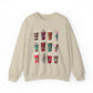 Classic Christmas Starbucks Cup Sweatshirt