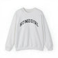 Oversized Homegirl Y2K Sweatshirt College Style Varsity Sweater Distressed Friends Crewneck