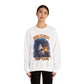Ghost Reading Sweatshirt, Born to Read, Forced to Spook, Gilden Oversized Crewneck, Halloween Fashion, Book Lover Gift