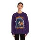 Ghost Reading Sweatshirt, Born to Read, Forced to Spook, Gilden Oversized Crewneck, Halloween Fashion, Book Lover Gift