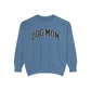 Dog Mom Crewneck Sweater Collegiate Style Varsity Sweatshirt