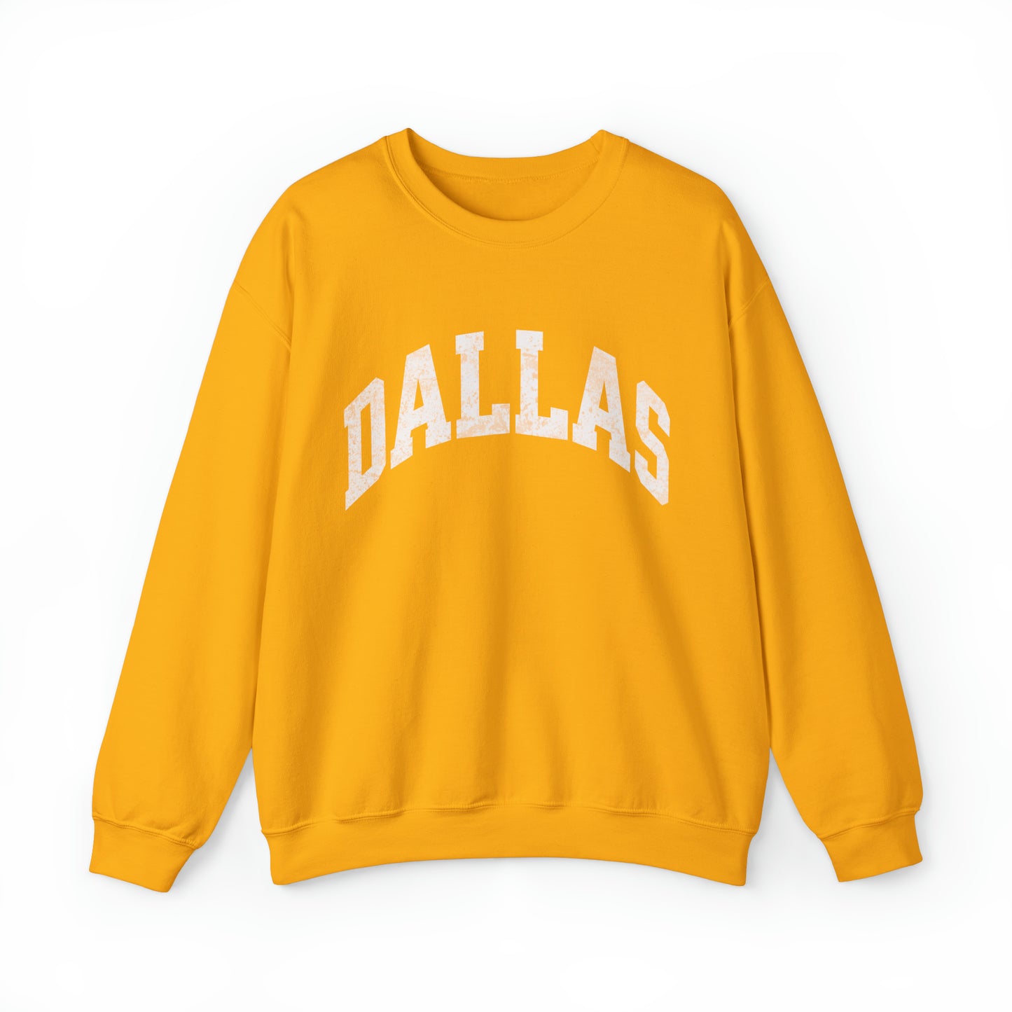 DALLAS Varsity Sweatshirt Texas Crewneck State Sweater Cozy Tailgate Clothes