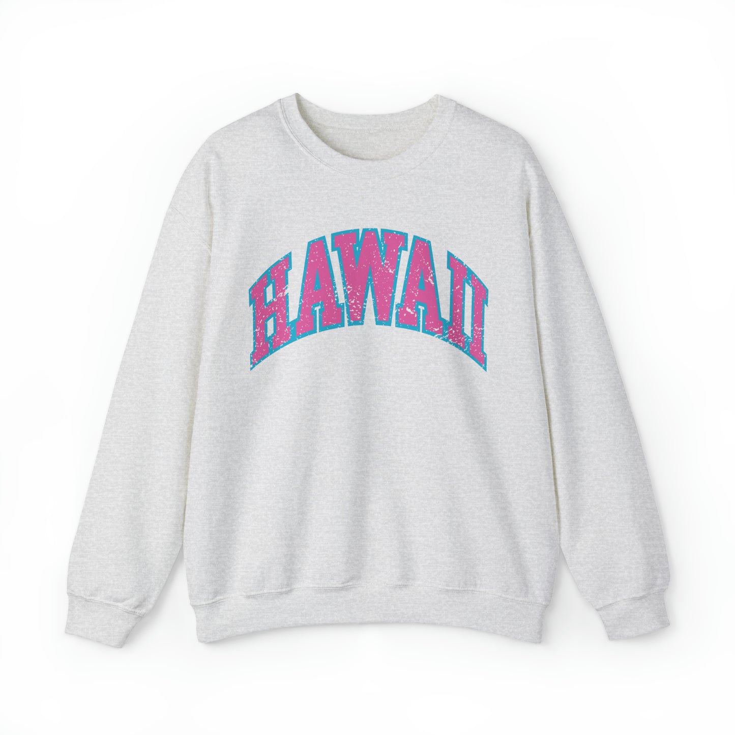 Vintage Pink Hawaii Crewneck Sweatshirt