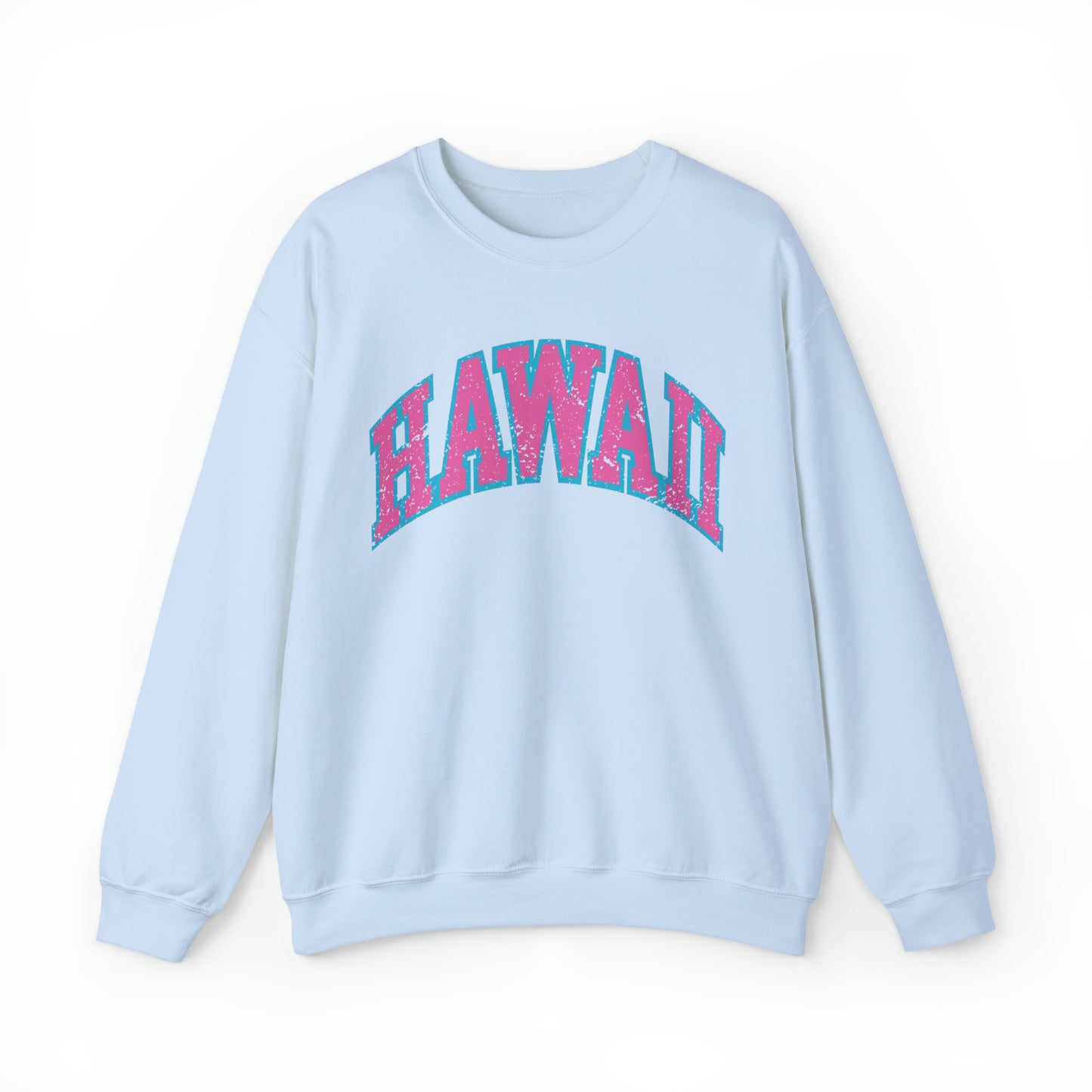 Vintage Pink Hawaii Crewneck Sweatshirt