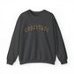 Leopard Gratitude Thanksgiving Sweatshirt