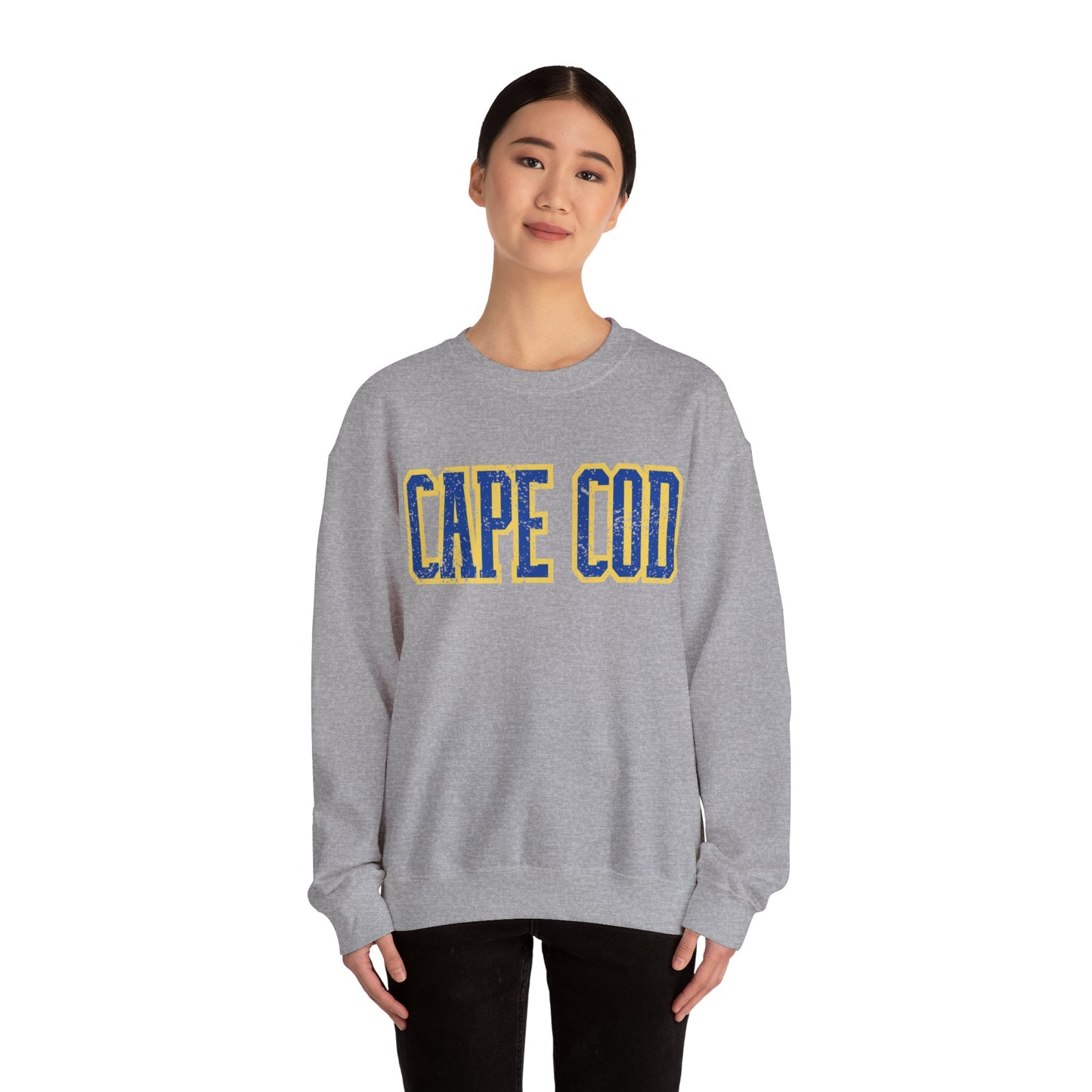 Cape Cod Sweatshirt Vintage Faded Aesthetic Varsity Sweatshirt Preppy East Coast Sweatshirt College Style Beachy Shirt Vacation Sweater