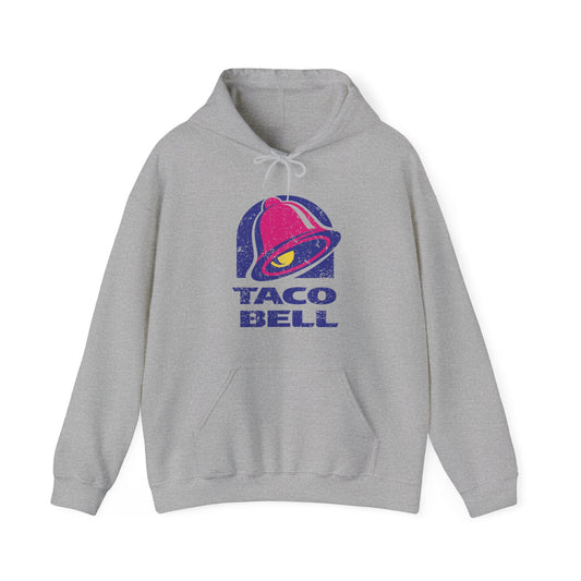 Trendy Vintage Taco Bell Hooded Sweatshirt - Perfect Taco Lover Gift Idea Foodie Hoodie Gilden Trendy Oversized Sweatshirt Grunge Aesthetic