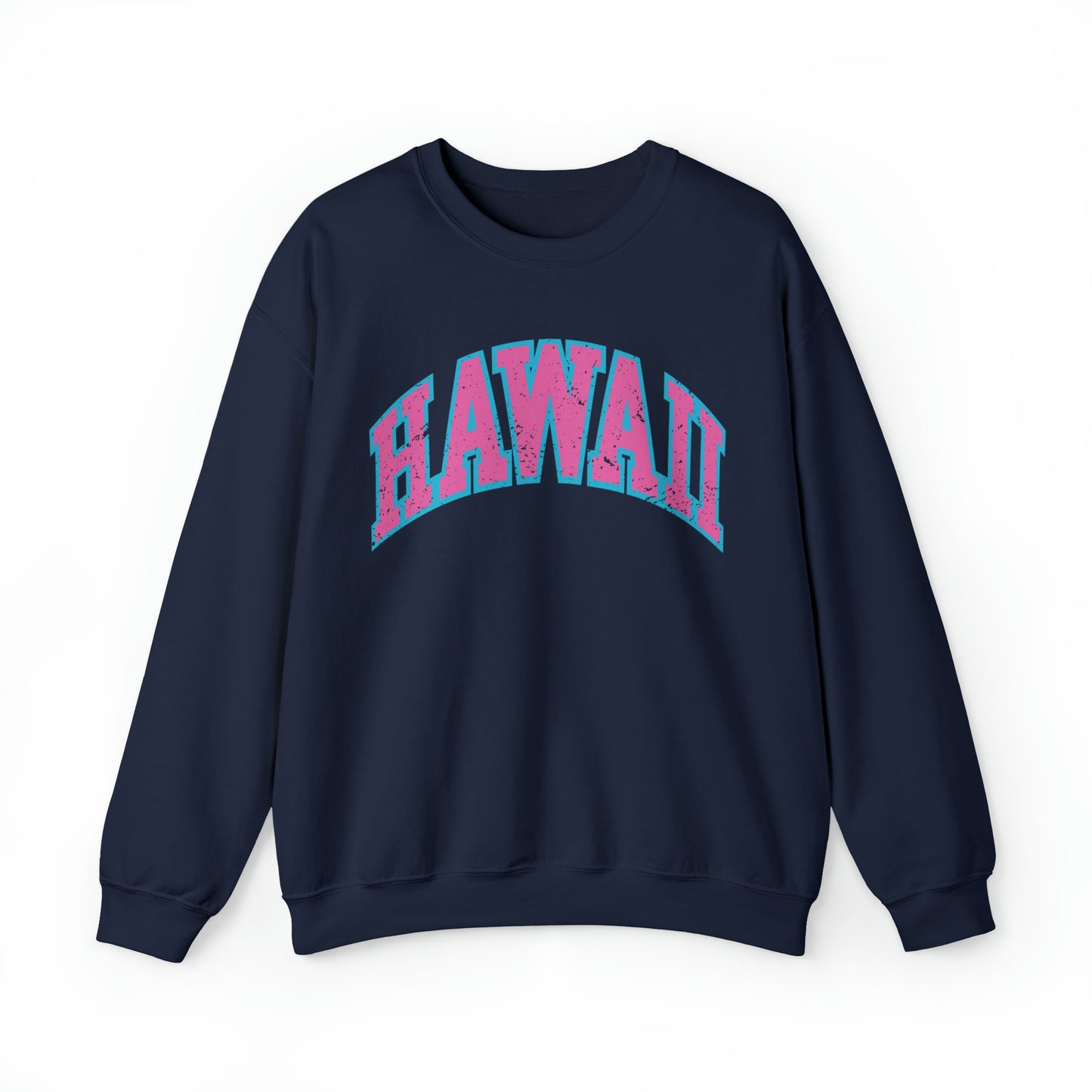 Vintage Pink Hawaii Crewneck Sweatshirt