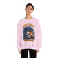 Ghost Reading Sweatshirt, Born to Read, Forced to Spook, Gilden Oversized Crewneck, Halloween Fashion, Book Lover Gift