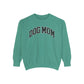 Dog Mom Crewneck Sweater Collegiate Style Varsity Sweatshirt