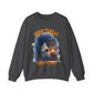 Ghost Reading Sweatshirt, Born to Read, Forced to Spook, Gilden Oversized Crewneck, Halloween Fashion, Book Lover Gift