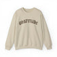 Leopard Gratitude Thanksgiving Sweatshirt