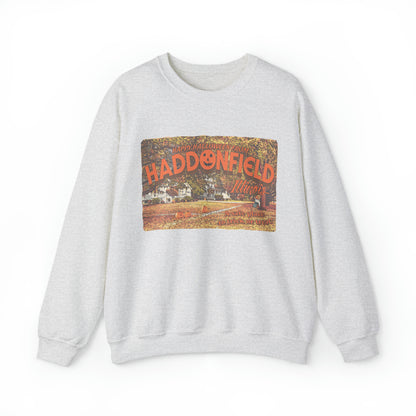 Haddonfield Vintage postcard sweatshirt Halloween sweatshirt