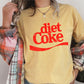 Vintage Diet Coke Tshirt Coca Cola Gifts Diet Soda Pop Shirt