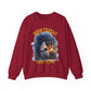 Ghost Reading Sweatshirt, Born to Read, Forced to Spook, Gilden Oversized Crewneck, Halloween Fashion, Book Lover Gift