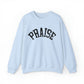 Praise Made to Worship Sweatshirt, Christian Crewneck, Faith over Fear
