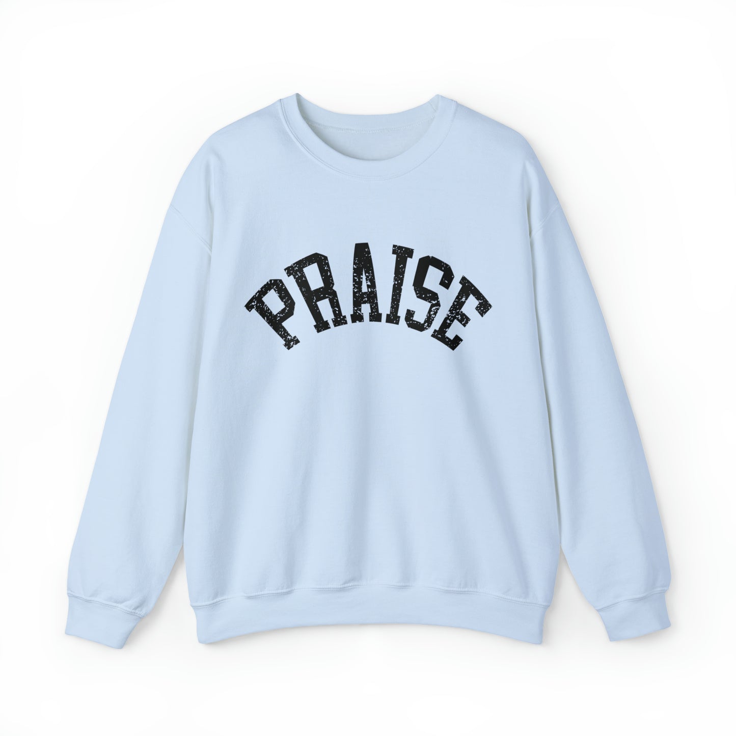 Praise Made to Worship Sweatshirt, Christian Crewneck, Faith over Fear