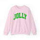 College Style Jolly Sweatshirt Christmas Crewneck
