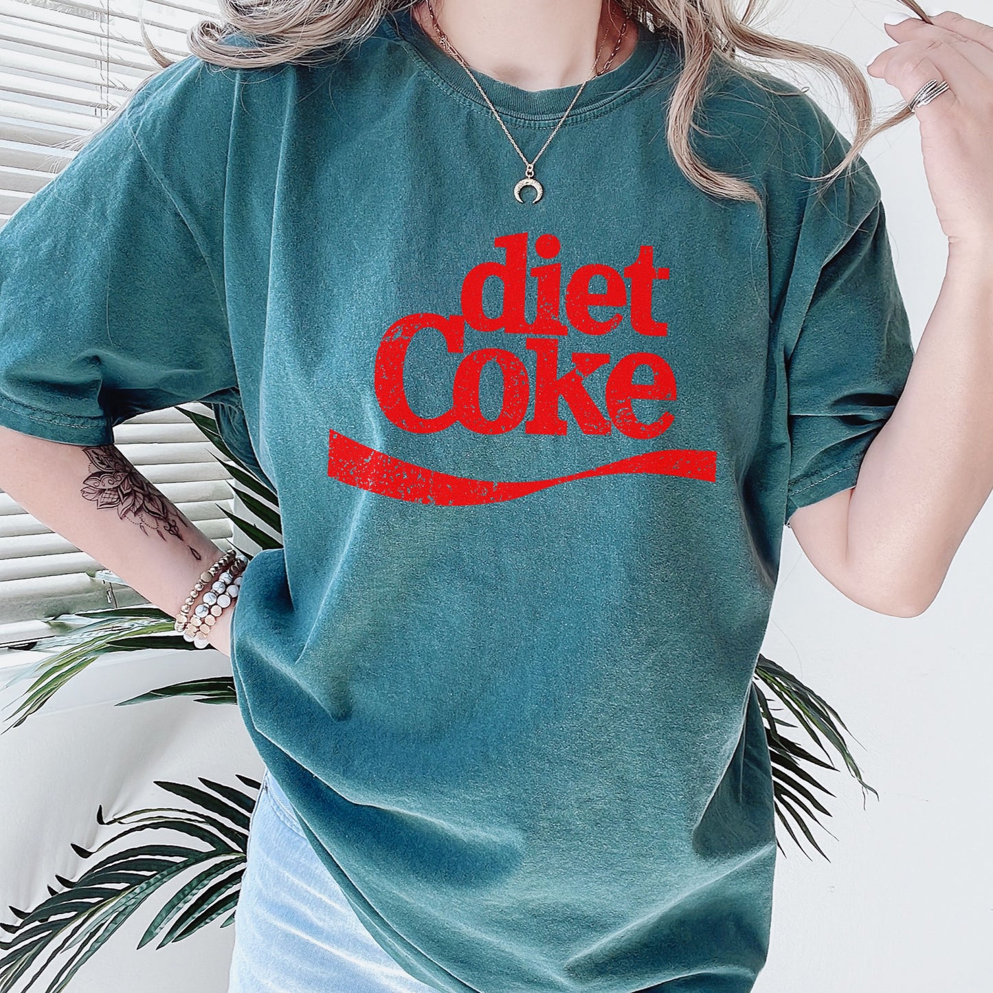 Vintage Diet Coke Tshirt Coca Cola Gifts Diet Soda Pop Shirt