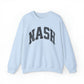 Collegiate Nashville Sweatshirt Cozy College Crewneck Tailgate Game Day Merch