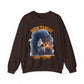 Ghost Reading Sweatshirt, Born to Read, Forced to Spook, Gilden Oversized Crewneck, Halloween Fashion, Book Lover Gift