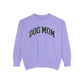 Dog Mom Crewneck Sweater Collegiate Style Varsity Sweatshirt