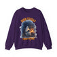 Ghost Reading Sweatshirt, Born to Read, Forced to Spook, Gilden Oversized Crewneck, Halloween Fashion, Book Lover Gift