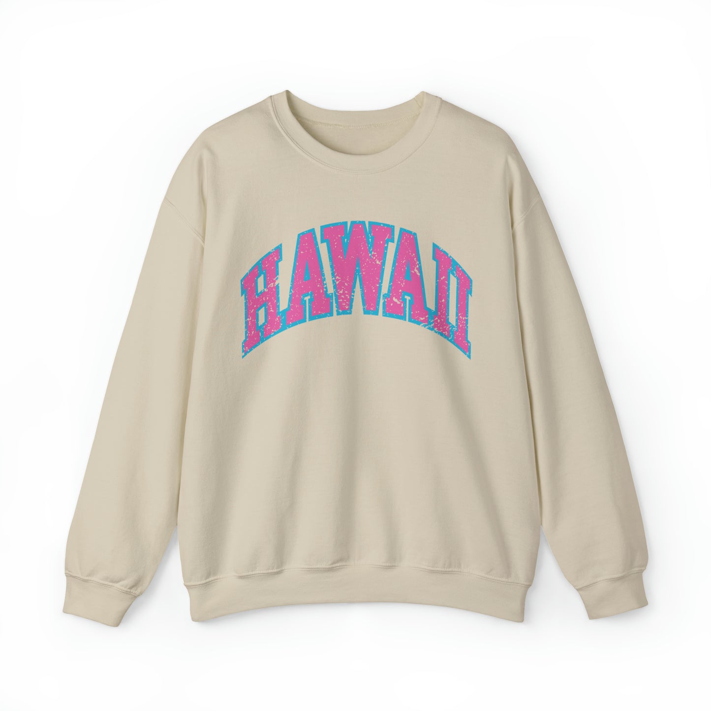 Vintage Pink Hawaii Crewneck Sweatshirt