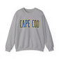 Cape Cod Sweatshirt Vintage Faded Aesthetic Varsity Sweatshirt Preppy East Coast Sweatshirt College Style Beachy Shirt Vacation Sweater