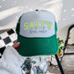 Salty Hat, Stay Salty, Trendy Hat, Fish Hat, Sun Trucker Hat, Beach Bum, Baseball Cap, Sun-kissed Ball Cap for Women, Vacation Trucker Hat