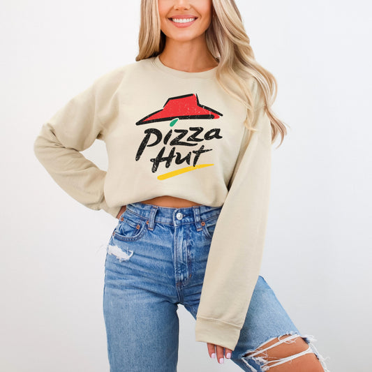 Vintage Pizza Hut Sweatshirt Foodie Sweater