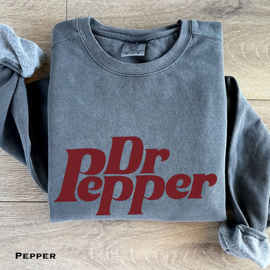 Vintage Dr Pepper Sweatshirt Perfect Soda Lover Gift Idea