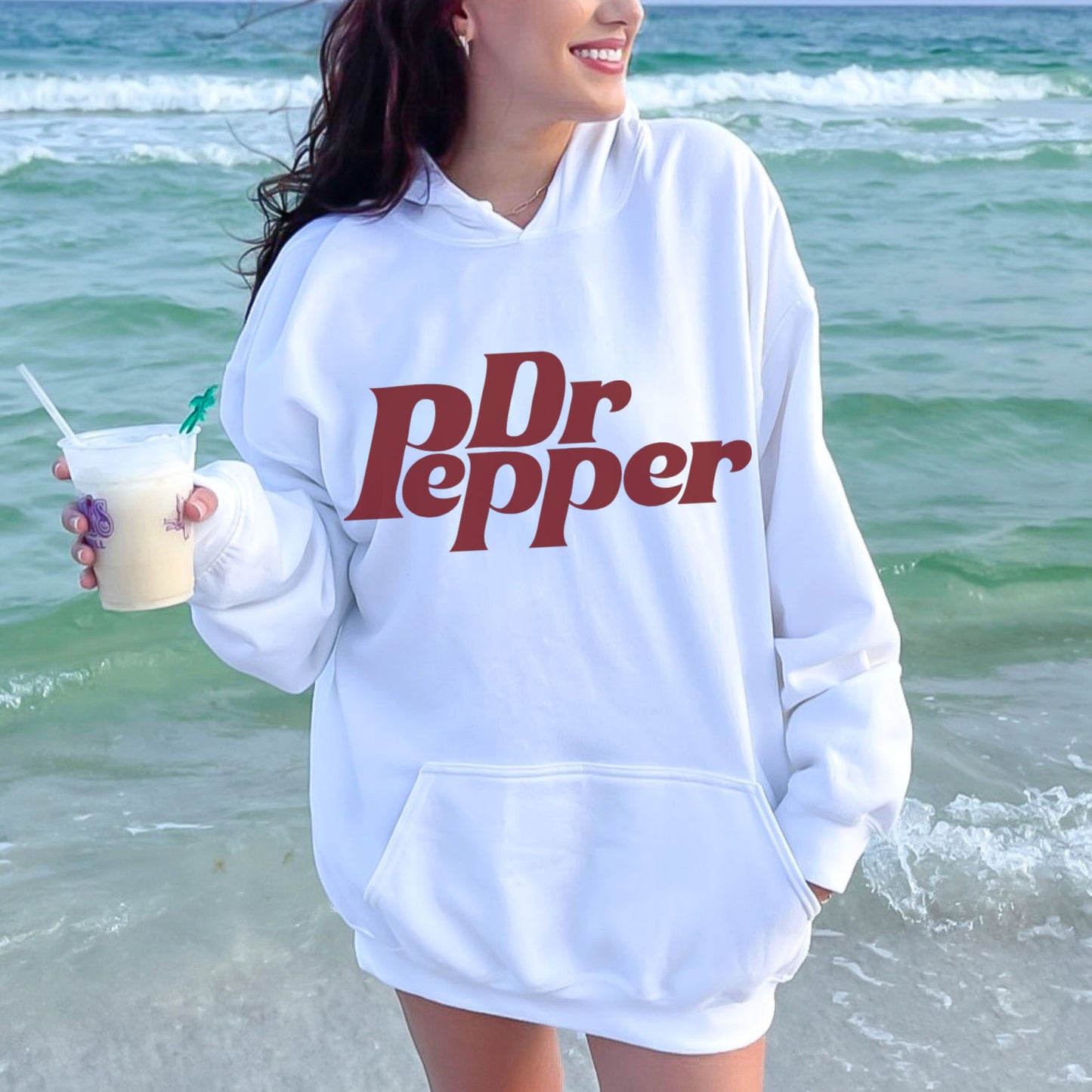 Vintage Dr Pepper Hoodie - Perfect Soda Lover Gift Idea