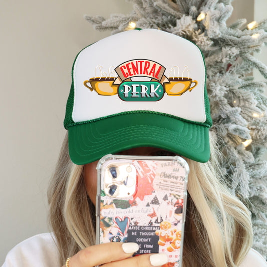 Friends Central Perk Truck Hat, Bestie Gifts, Baseball Cap, Coffee Shop Hat