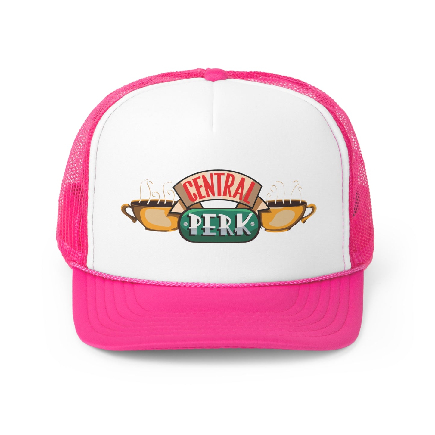 Friends Central Perk Truck Hat, Bestie Gifts, Baseball Cap, Coffee Shop Hat