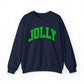 College Style Jolly Sweatshirt Christmas Crewneck