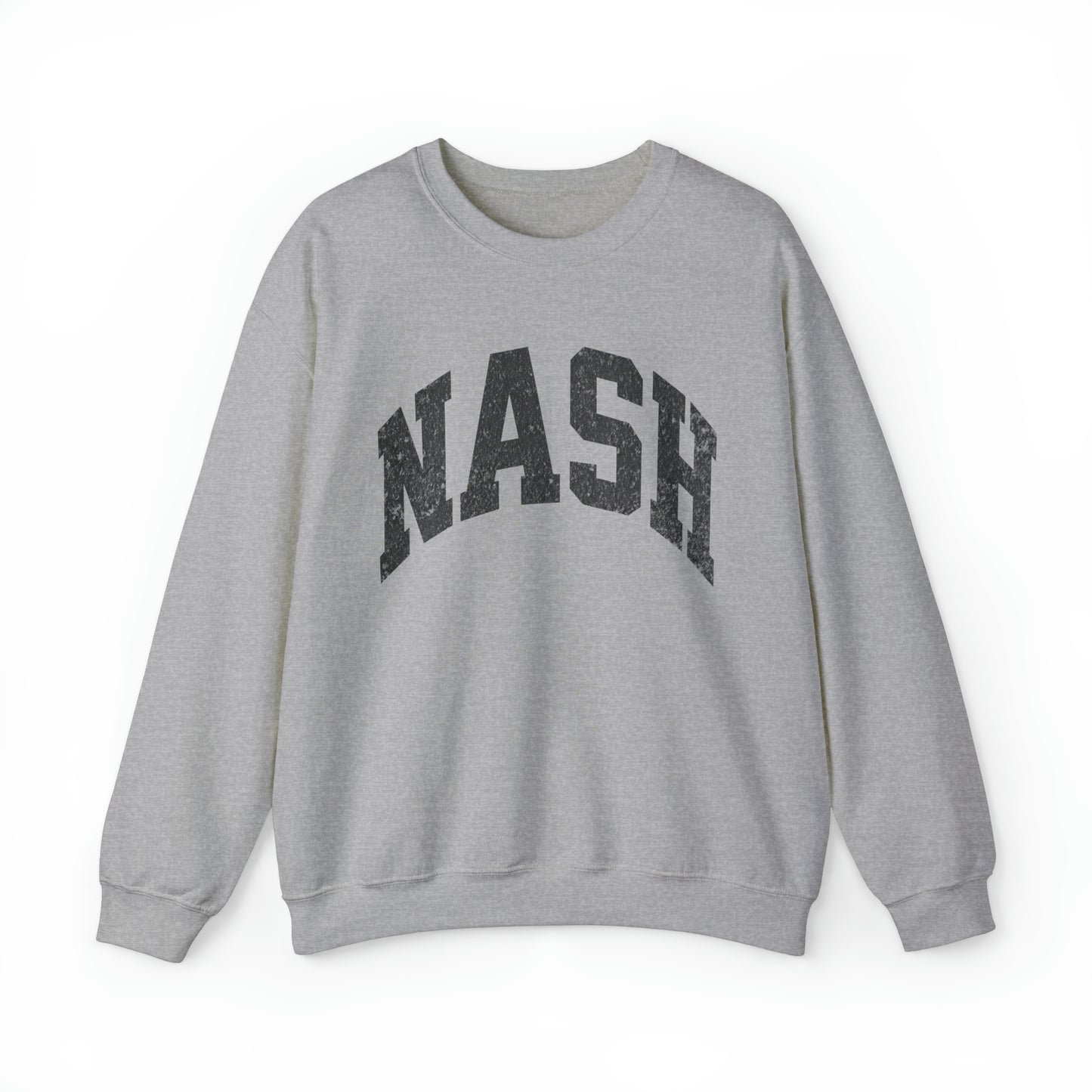 Collegiate Nashville Sweatshirt Cozy College Crewneck Tailgate Game Day Merch