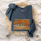 Haddonfield Vintage postcard sweatshirt Halloween sweatshirt